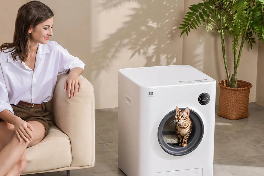 robot cat litter boxes